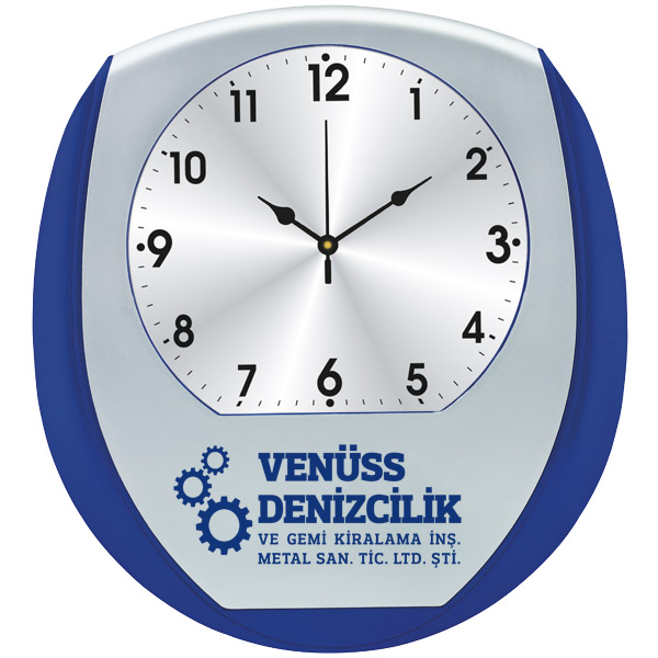 V30-503-L METALİZE DUVAR SAATİ