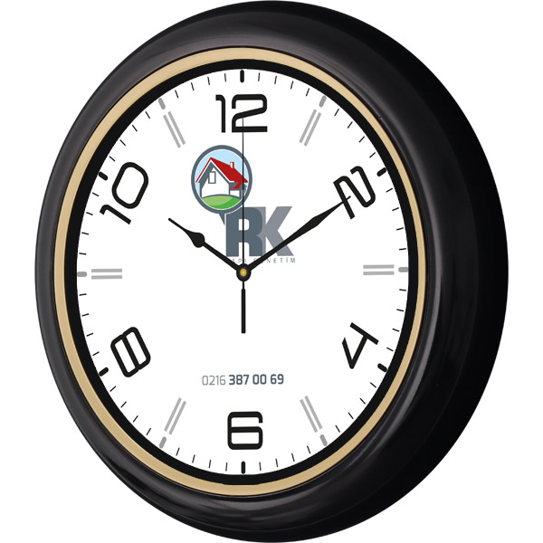 V30-510-S PLASTİK DUVAR SAATİ