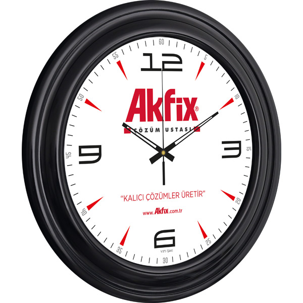 V30-518-S PLASTİK DUVAR SAATİ