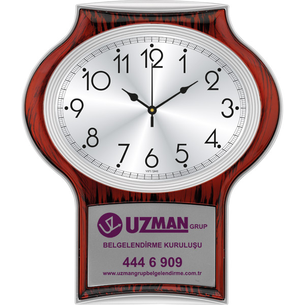 V30-520-A PLASTİK DUVAR SAATİ