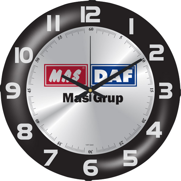 V30-528-DGM BOMBE CAM DUVAR SAATİ