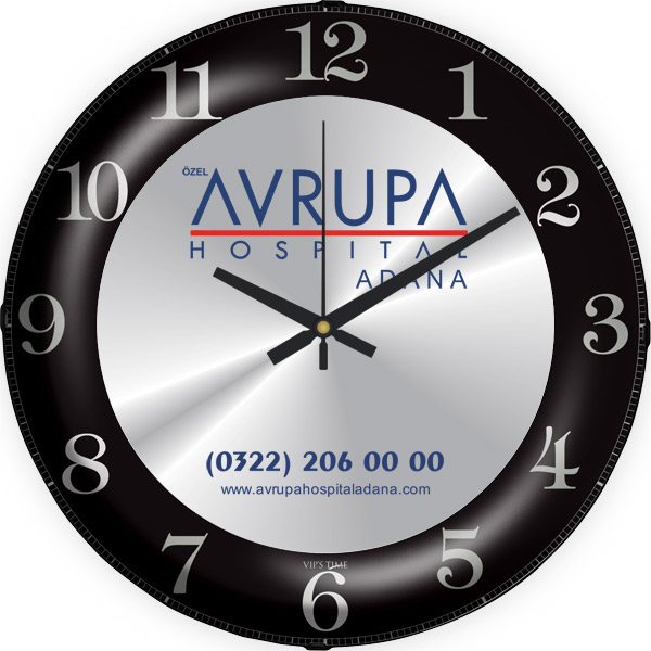 V30-530-GMZ BOMBE CAM DUVAR SAATİ