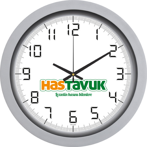 V30-546-G PLASTİK DUVAR SAATİ