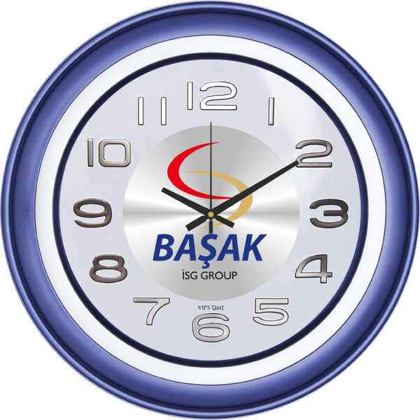 V30-609-L PLASTİK DUVAR SAATİ