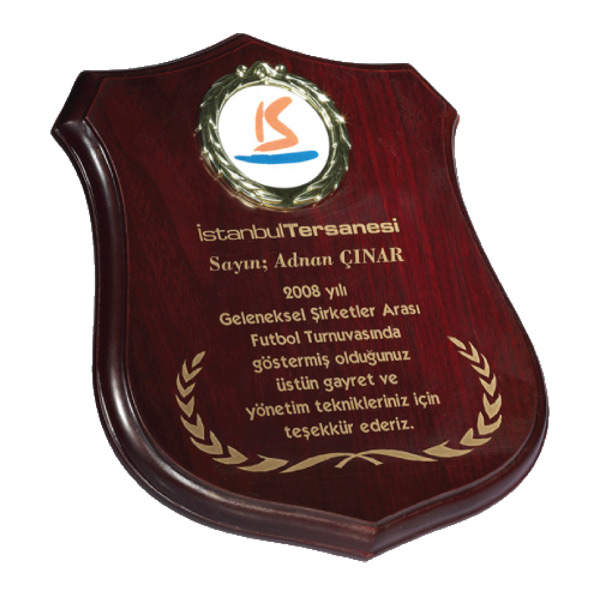 BK-76 AHŞAP PLAKET