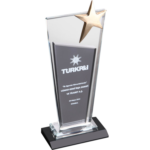 EKT-215 KRİSTAL PLAKET