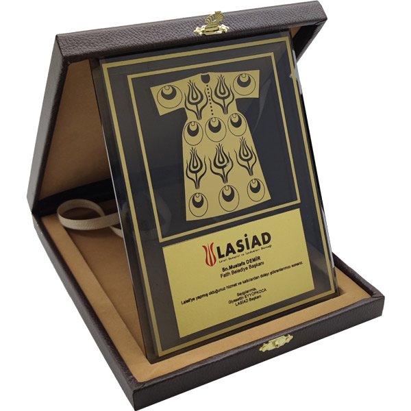 EKT-600 KRİSTAL PLAKET