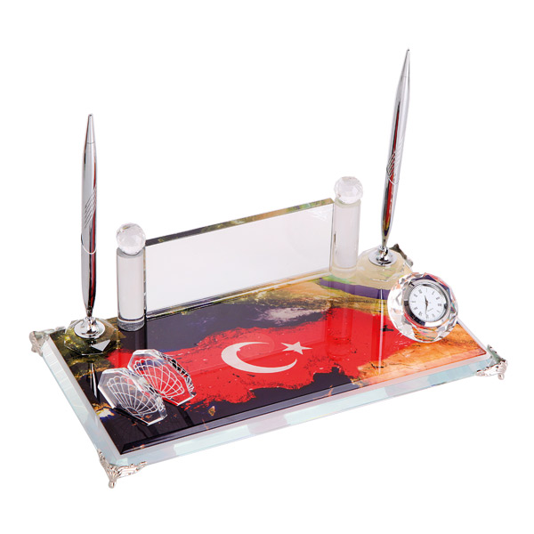 KM-10 KRİSTAL MASA İSİMLİĞİ