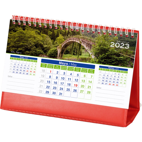 AMT-01-BK MANZARALAR MASA TAKVİMİ