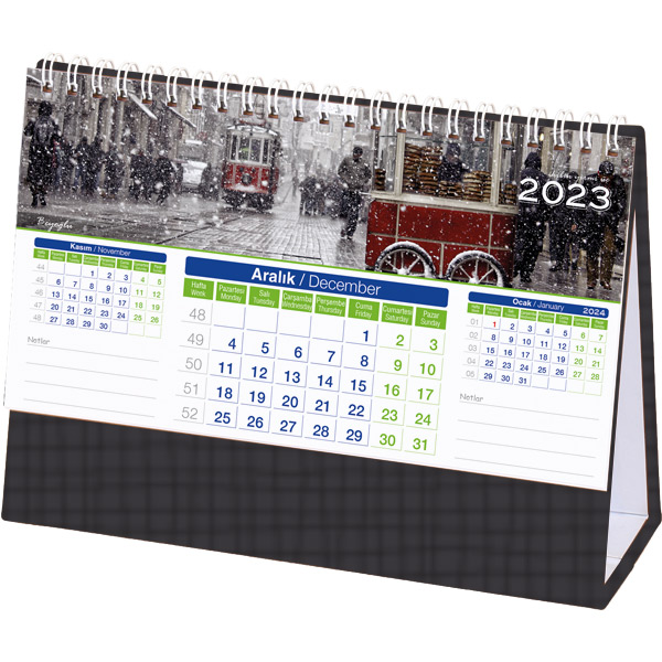 AMT-01-TS MANZARALAR MASA TAKVİMİ