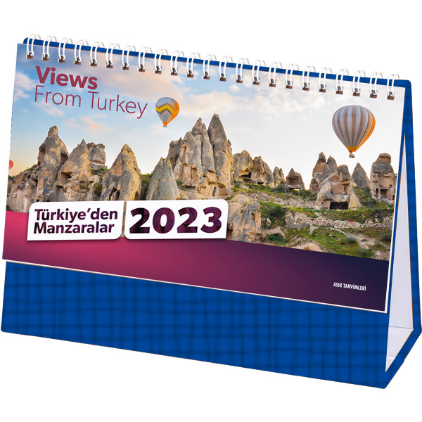 AMT-01-TL MANZARALAR MASA TAKVİMİ