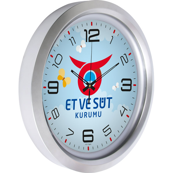 V30-742-G METALİZE DUVAR SAATİ